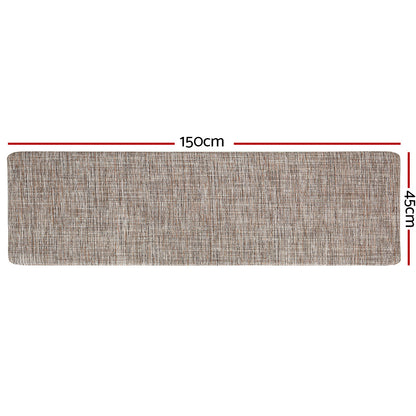 Artiss Kitchen Mat 45x150cm Textilene Floor Rug Carpet Non-slip