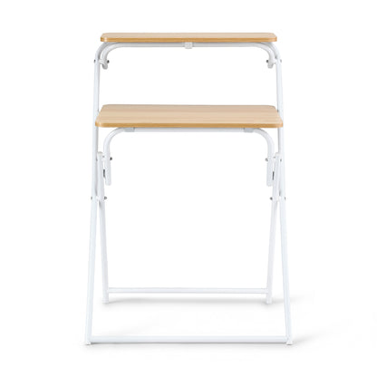 Artiss Laptop Desk Foldable Study Desk Home Office Oak