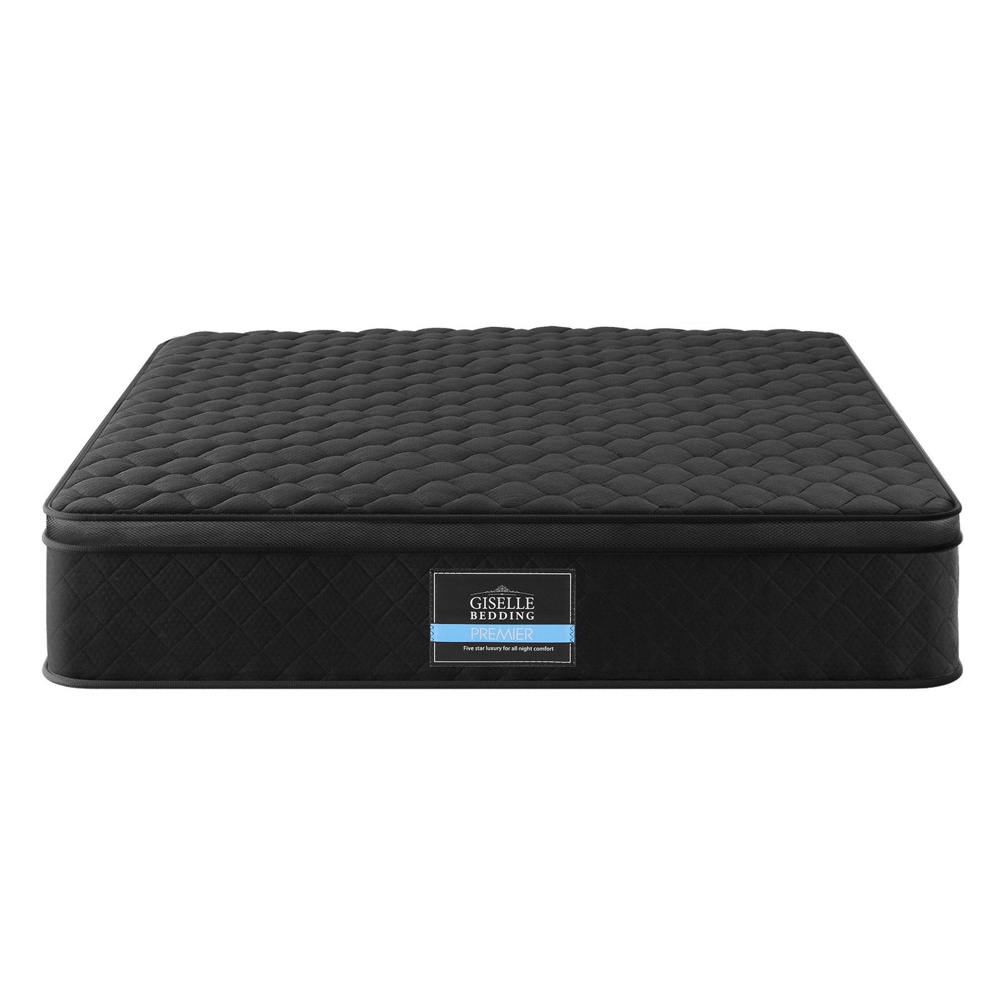 Giselle Bedding Mattress 34cm 5-Zone Pocket Spring Egg-crate Memory Foam Double