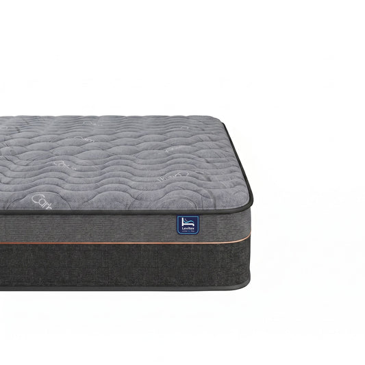 Levitex 25 cm Hybrid Pocket Spring Mattress Firm with 4cm Egg Crate Foam for Deep Sleep Bamboo Charcoal Fabric King