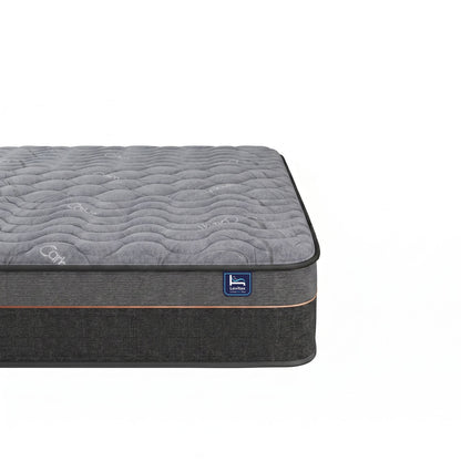 Levitex 25 cm Hybrid Pocket Spring Mattress Firm with 4cm Egg Crate Foam for Deep Sleep Bamboo Charcoal Fabric ‌King Single