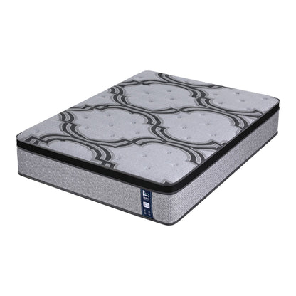 Levitex 5-Zone Pocket Spring Mattress with Latex & Memory Foam 7.5 Firm Hybrid Mattress for Extra Lumbar & Shoulder Support 34 cm Thickness King