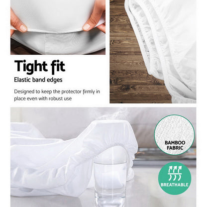 Giselle Bedding Mattress Protector Single