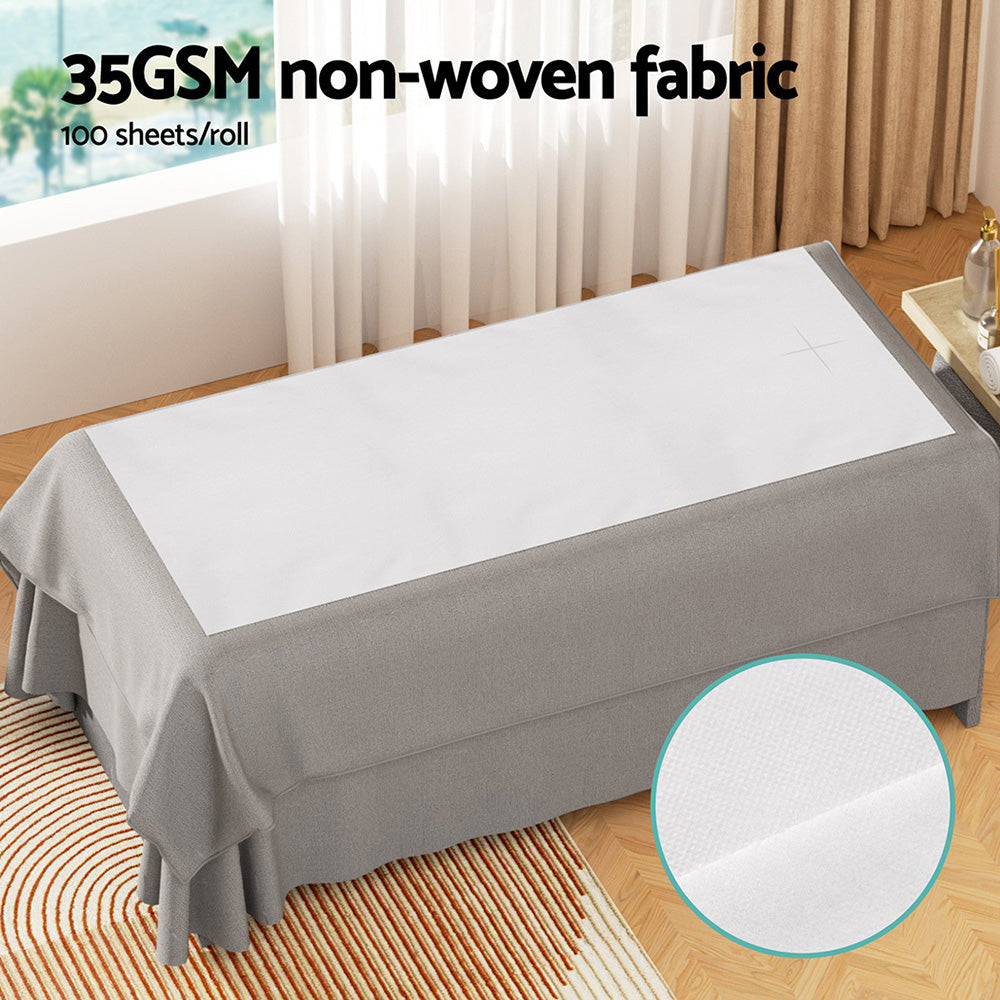 Zenses 80cm X 180cm Massage Table Cover 2 Rolls 100 Pieces