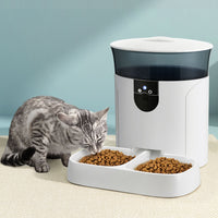 i.Pet Automatic Pet Feeder Dog Cat Camera Wifi Smart Food Dispenser Timer 7L APP