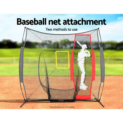 Everfit Baseball Net Pitching Kit with Stand Rebound Net Training Aid