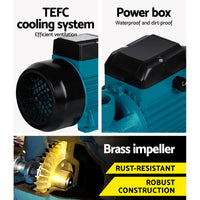 Giantz Peripheral Water Pump Garden Boiler Car Wash Auto Irrigation House QB80