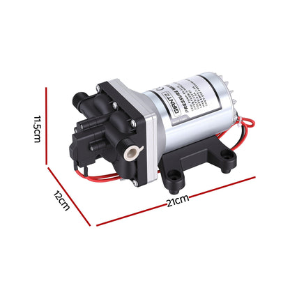 Giantz 12V DC Water Pump 11.3LPM 55PSI Self-Priming RV Marine