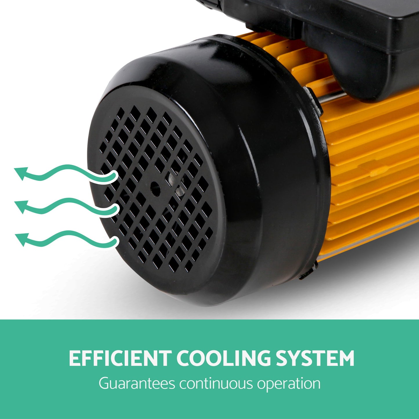 Giantz Garden Water Pump High Pressure 2000W Max 4-Stage Tank Irrigation Transfer Booster Pump Black