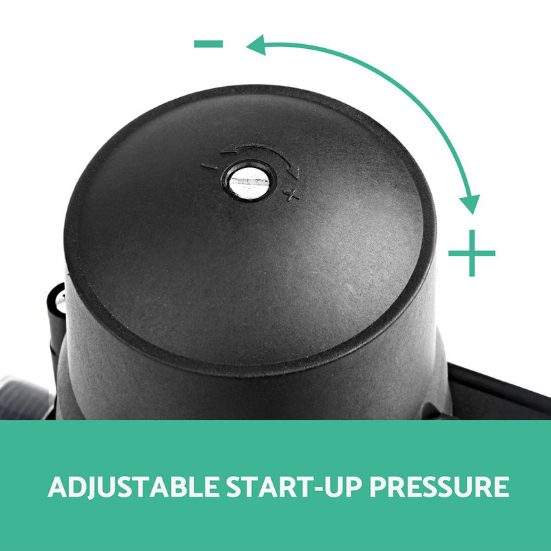 Giantz Garden Water Pump High Pressure 2500W Max 5-Stage Tank Irrigation Transfer Booster Pump Black