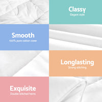 Giselle Bedding 800GSM Goose Down Feather Quilt Winter Blanket Duvet Comforter Double