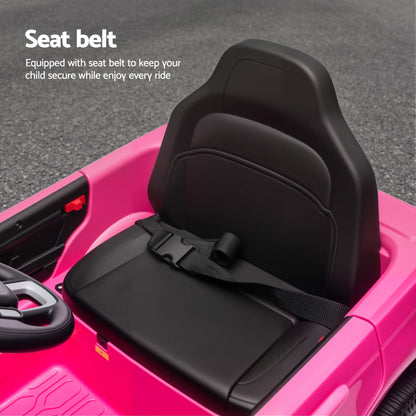 Land Rover Ride On Car Kids SUV 12V Kids Electric Car Remote Control Pink