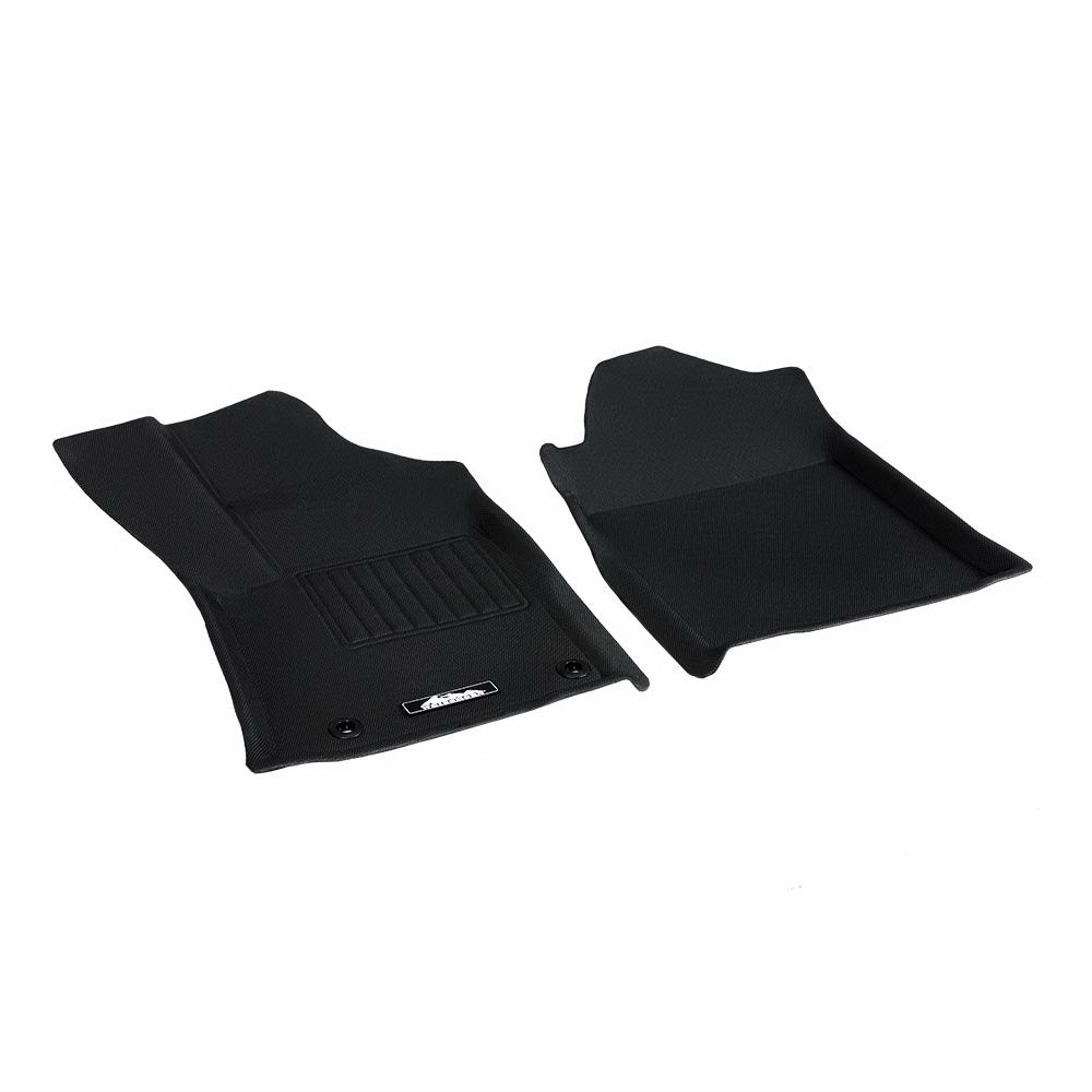 Weisshorn Car Rubber Floor Mats Compatible For Toyota Hilux Dual Cab 2015-2022