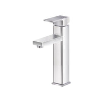 Cefito Bathroom Basin Mixer Tap Square Tall Faucet Vanity Laundry Chrome