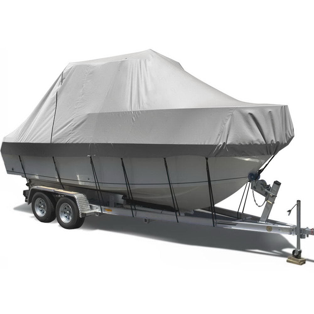 Seamanship 17-19ft Boat Cover Trailerable Jumbo 600D Marine Heavy Duty