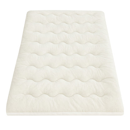 Giselle 5cm Mattress Topper Pillowtop toppers Double-Sided King Single