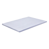Giselle Bedding Latex Topper 100% Natural Latex Toppers 7-zone w/ Ice Silk Cool-touch Fabric Cooling Cover Queen 5cm
