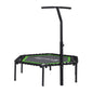 Everfit 48inch Hexagon Trampoline Kids Exercise Adjustable Handrail Green