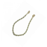 Magnetic weaved rope tieback Linen