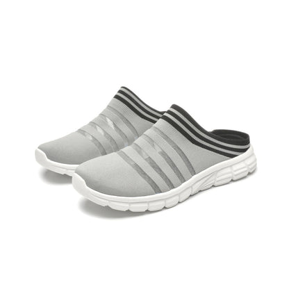 MEN'S BIRD'S NEST HALF-SANDALS  4555 - MEN - Grey / AUS Ladies12/Men10/Eu44/27cm