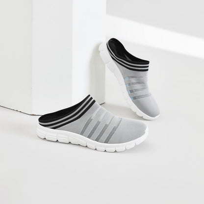 MEN'S BIRD'S NEST HALF-SANDALS  4555 - MEN - Grey / AUS Ladies14/Men12/EU46/29.5cm