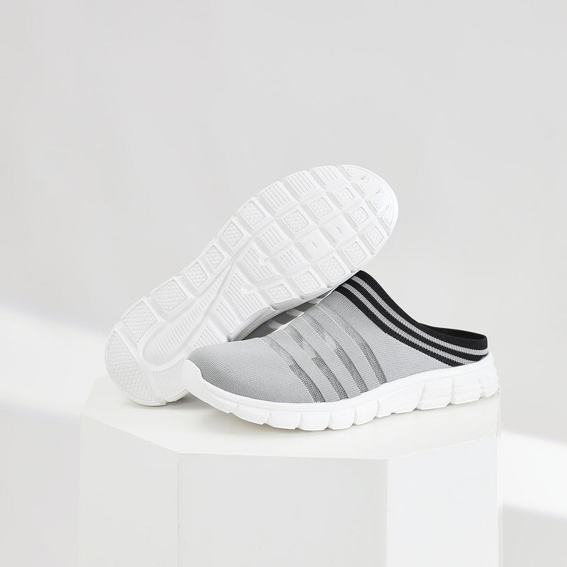 MEN'S BIRD'S NEST HALF-SANDALS  4555 - MEN - Grey / AUS Ladies14/Men12/EU46/29.5cm