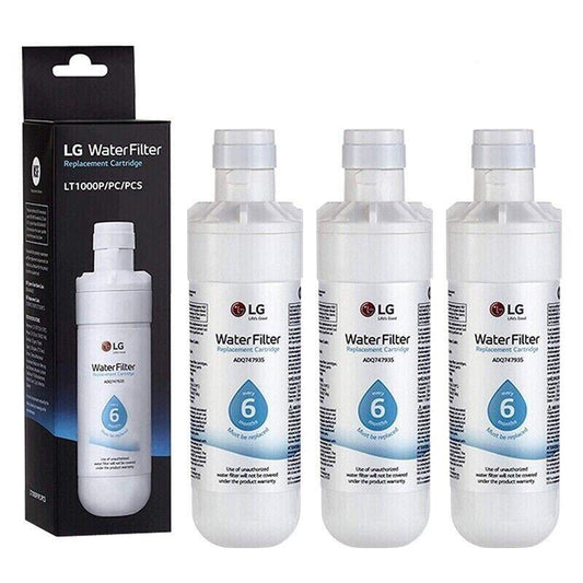 3pack LG-LT1000P ADQ747935 Refrigerator Water Filter Replacement