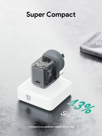 Aukey Comet 45W PD Fast Wall Charger GaN USB-C (PA-C2)