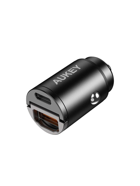 Aukey Enduro Nano AC 30W 2-Port Car Charger (CC-A3)