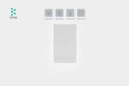 Smart Touch Light Switch 1Ch