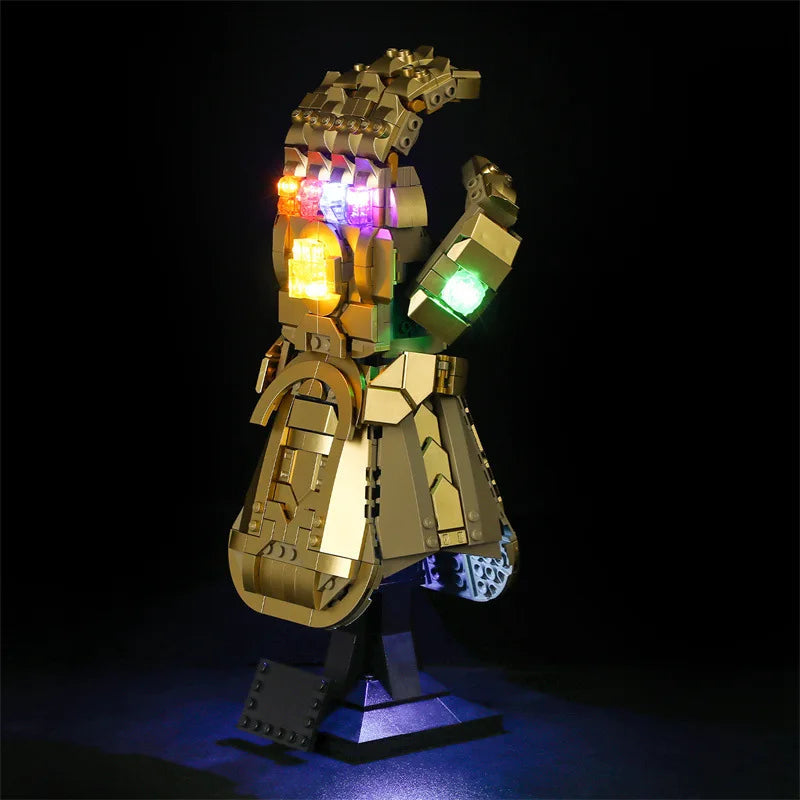 Led Compatible Bricks Thanos Right Hand