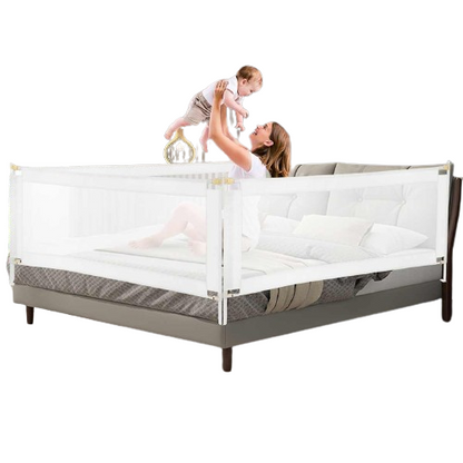 Bed Barrier Fence Safety Guardrail Security Adjustable