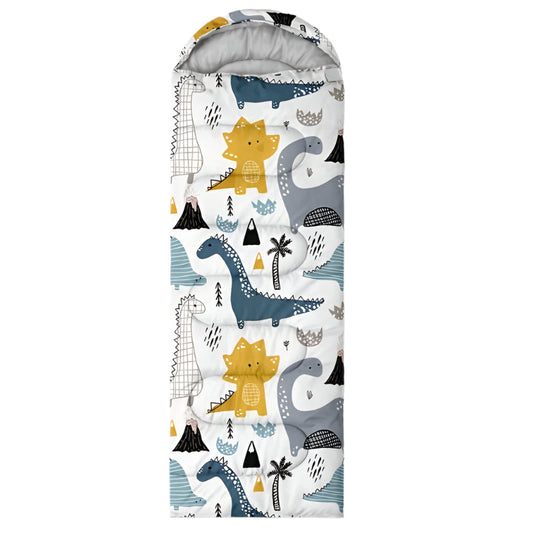 Dinosaur Camping Sleeping Bag Lightweight Warm Quilt