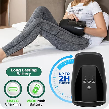NNETM Ergonomic Hand Massager with Heat & Vibration