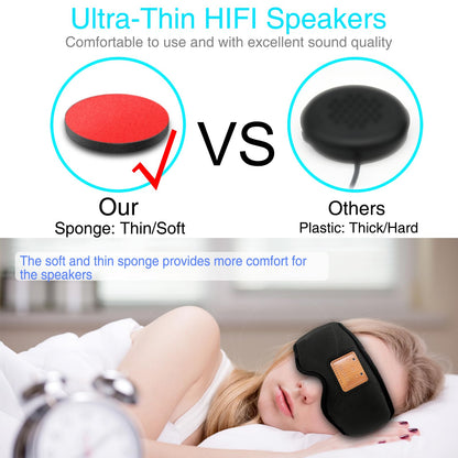 Sleep Headphones Bluetooth Headband for Sleeping, Sports Headphones Music Sleep Headphones Headband for Sports Training, Jogging, Yoga, Traveling, Gaming