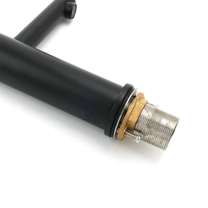 WELS 6L/min Black Standard Basin Mixer Vanity Sink Faucet Bubble Tap Laundry Set