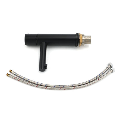 WELS 6L/min Black Standard Basin Mixer Vanity Sink Faucet Bubble Tap Laundry Set