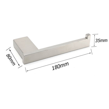 Bahtroom Accessory Brushed Nickel Toilet Paper Roll Tissue Roll Holder Rack Hook