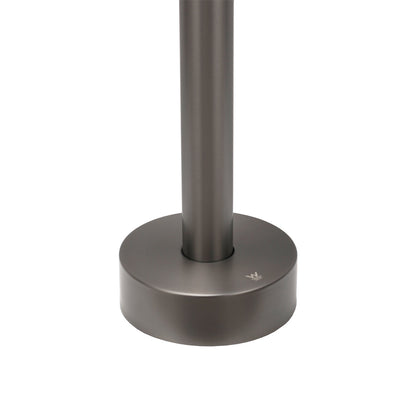 Gun Metal Bathroom Free Standing Hot Cold Water Mixer Tap Bath Tub Filler Spout