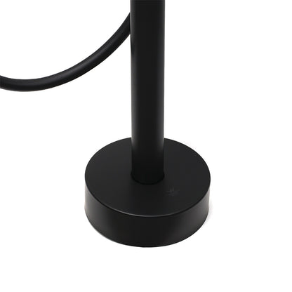 WELS Matt Black Bathtub Filler Free Standing Mixer Faucet Tap Spout HandHeld Set
