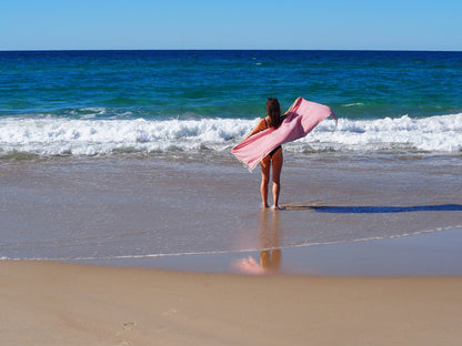 PORTSEA TURKISH COTTON TOWEL - CHERRY