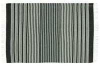 Richmond Throw - Reclaimed Wool Blend - Monochrome
