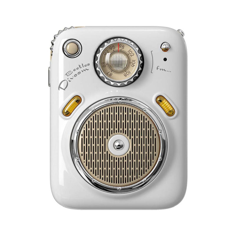 DIVOOM Beetle FM Speaker White