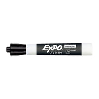 EXPO White Board Marker Chisel Black Color Box of 12