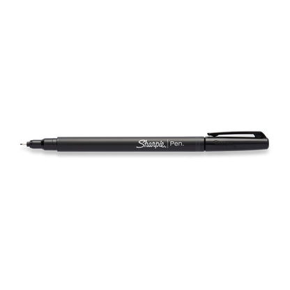 SHARPIE Fineliner Pen Black Box of 12