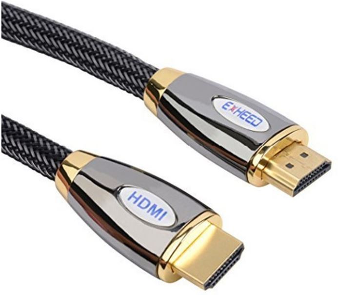 ASTROTEK Premium HDMI Cable 2m - 19 pins Male to Male 30AWG OD6.0mm Nylon Jacket Gold Plated Metal RoHS