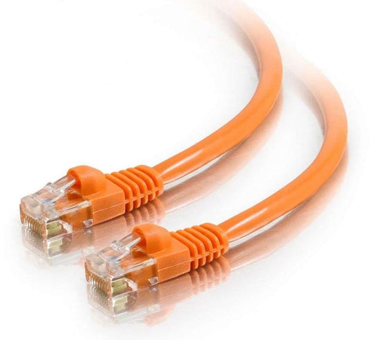 ASTROTEK CAT6 Cable 0.25m/25cm - Orange Color Premium RJ45 Ethernet Network LAN UTP Patch Cord 26AWG