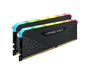 CORSAIR Vengeance RGB RT 16GB 2x8GB DDR4 3600MHz C16 16-20-20-38 Black Heatspreader Desktop Gaming Memory for AMD