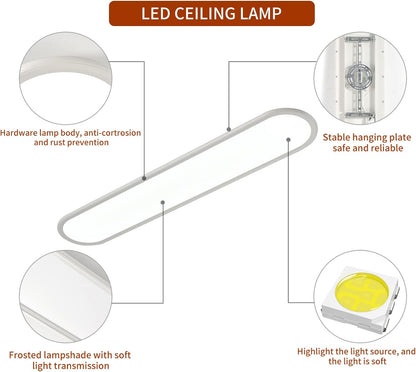 Dimmable LED Ceiling Light, 48W White