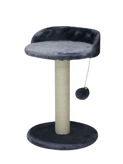 CARLA HOME Cat Tree Tower for Indoor Cats with Plush Perch, Sisal Scratching Post & Hanging Ball Toy for Kittens or Small Breeds